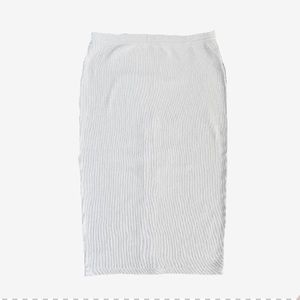 Forever 21 ribbed grey skirt